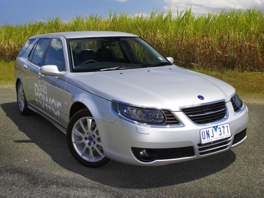  Saab 9-5 BioPower SportCombi 2008 года  (фото 9 из 16)